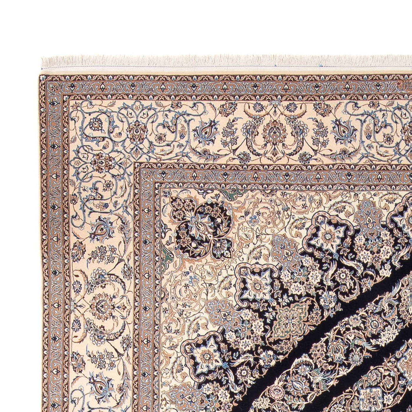 Tapete Persa - Nain - 360 x 260 cm - castanho claro