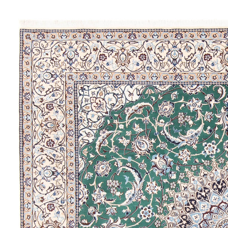 Tapete Persa - Nain - 264 x 248 cm - verde