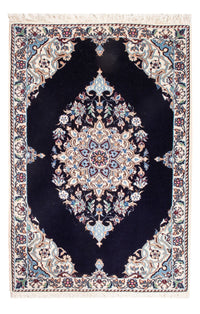 Nain - 6La Tapete 50x76cm - Tapete persa - azul escuro – product image