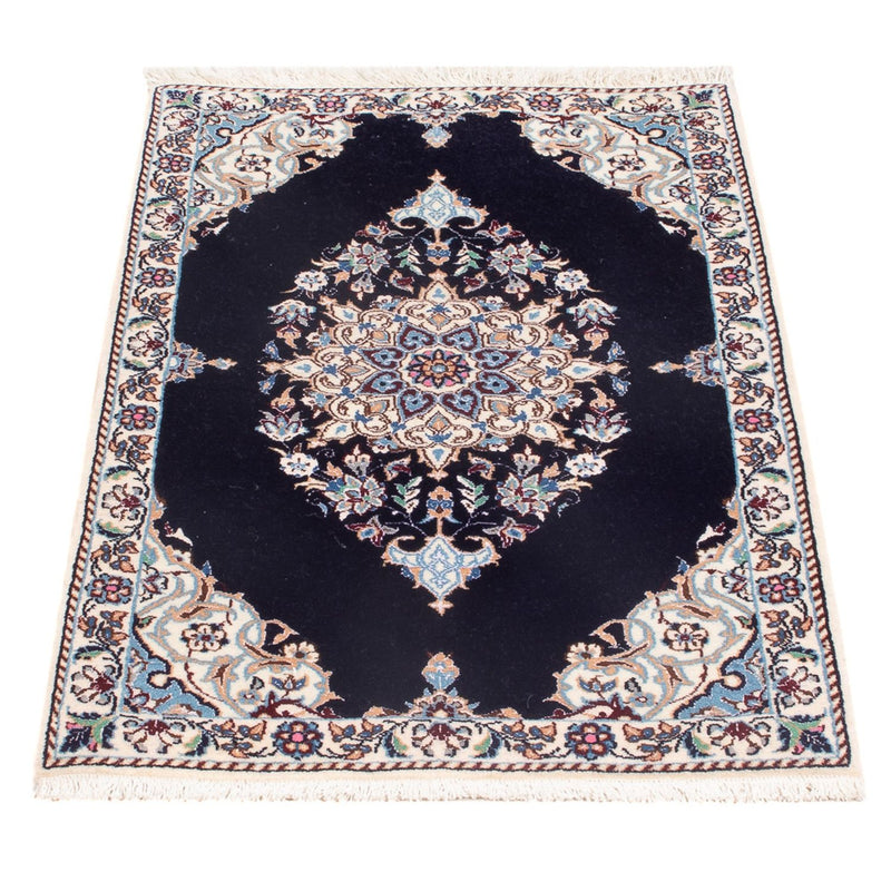 Nain - 6La Tapete 50x76cm - Tapete persa - azul escuro