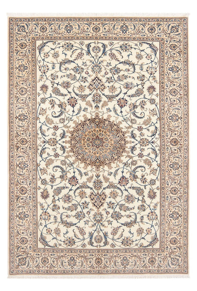 Nain - 6La Tapete 127x203cm - Tapete persa - bege claro
