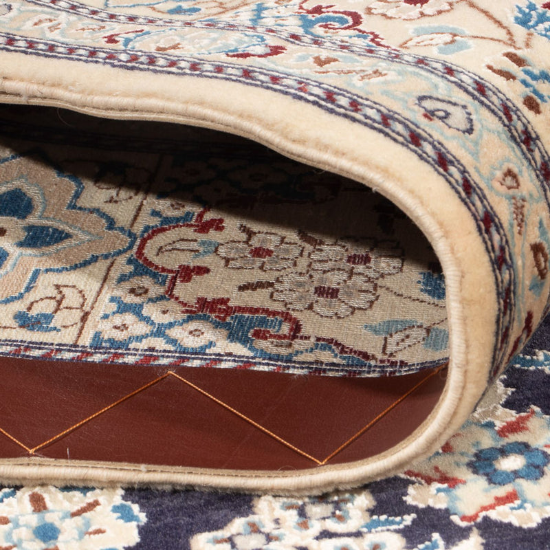 Tapete Persa - Nain - Premium - 195 x 130 cm - azul escuro