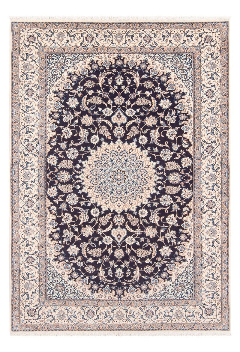 Nain - 6La Tapete 130x200cm - Tapete persa - azul escuro