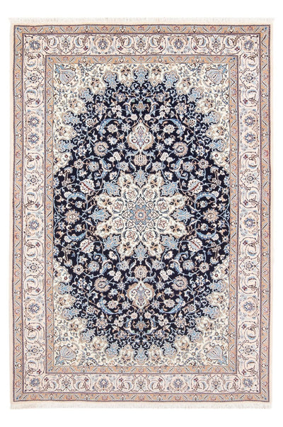 Nain - 6La Tapete 130x198cm - Tapete persa - azul escuro