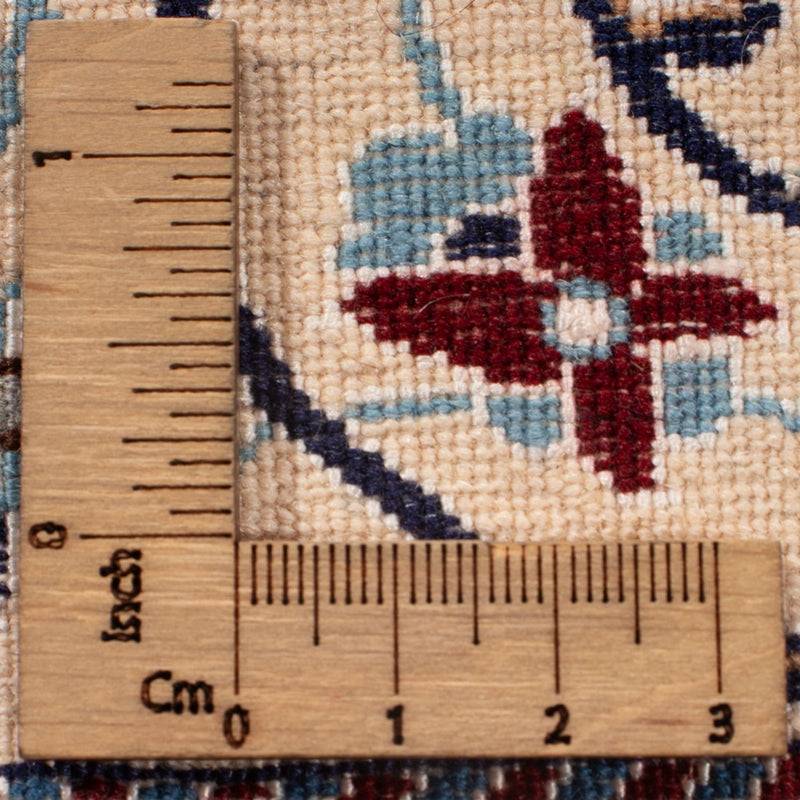 Tapete Persa - Nain - Premium - 198 x 130 cm - azul escuro