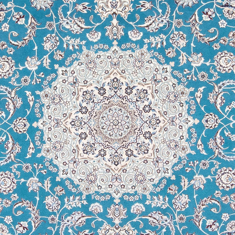 Tapete Persa - Nain - Premium - 308 x 208 cm - azul