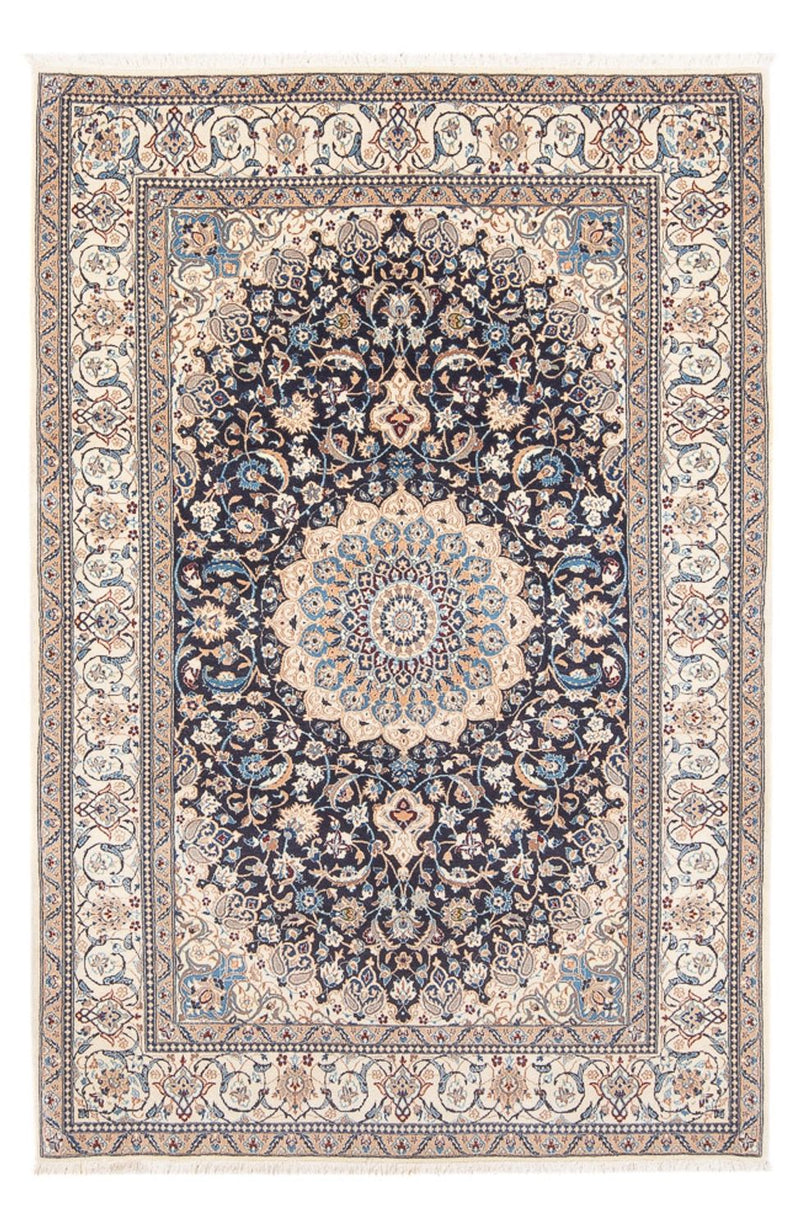 Nain - 6La Tapete 129x202cm - Tapete persa - azul escuro