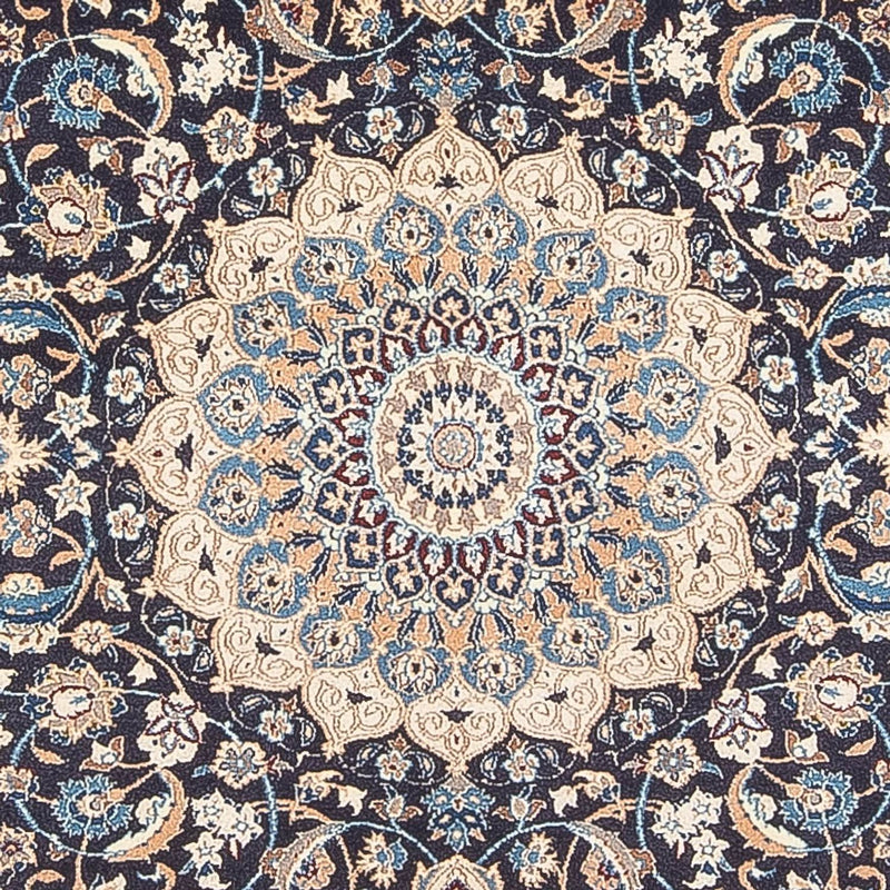 Nain - 6La Tapete 129x202cm - Tapete persa - azul escuro