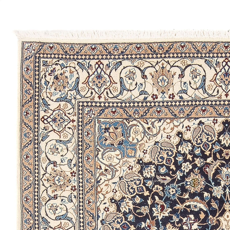 Nain - 6La Tapete 129x202cm - Tapete persa - azul escuro