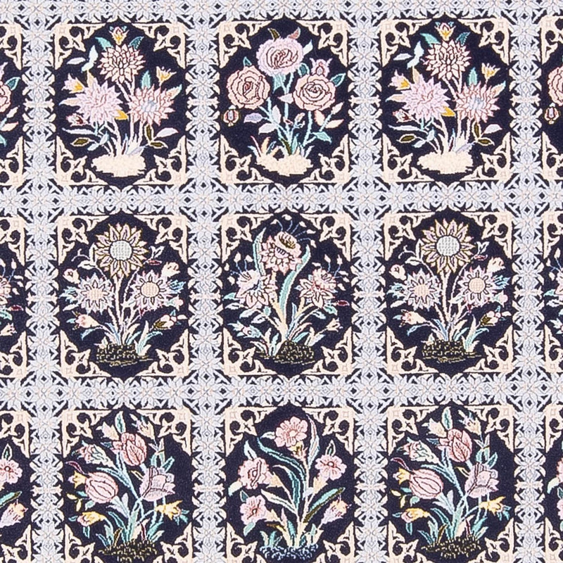 Tapete Persa - Nain - Premium - 220 x 148 cm - azul escuro