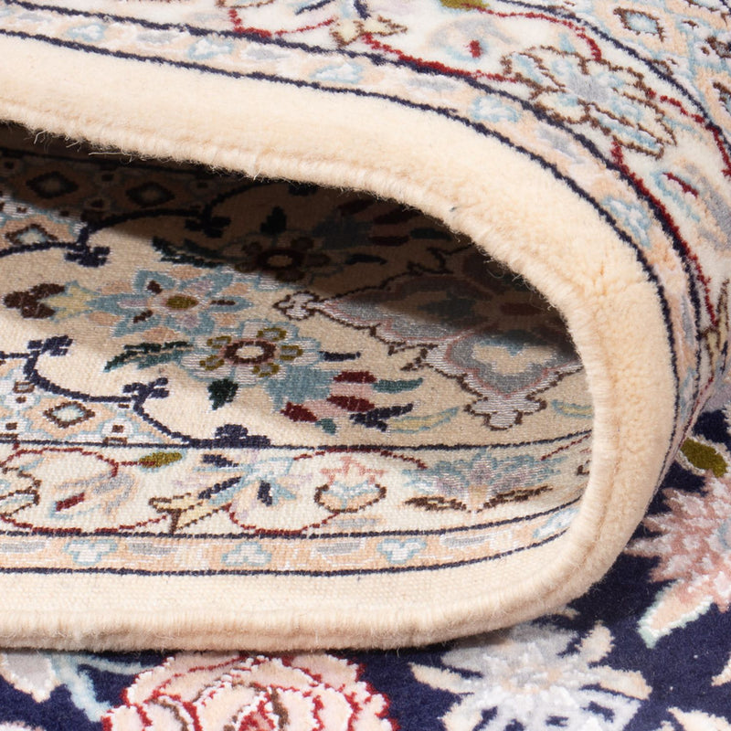 Tapete Persa - Nain - Premium - 220 x 148 cm - azul escuro