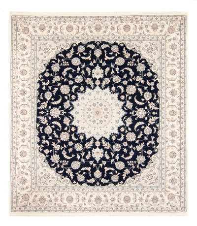 Nain Tapete 223x261cm - Tapete persa - azul escuro
