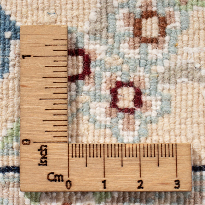 Tapete Persa - Nain - 355 x 248 cm - azul escuro