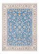 Tapete Persa - Nain - Premium - 198 x 152 cm - azul