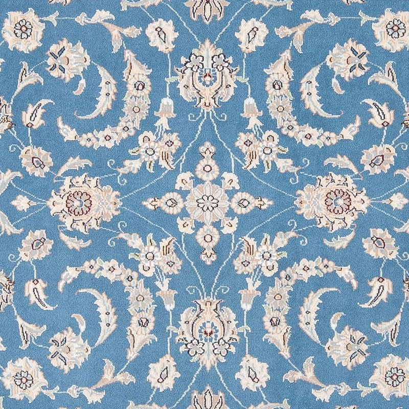 Tapete Persa - Nain - Premium - 198 x 152 cm - azul