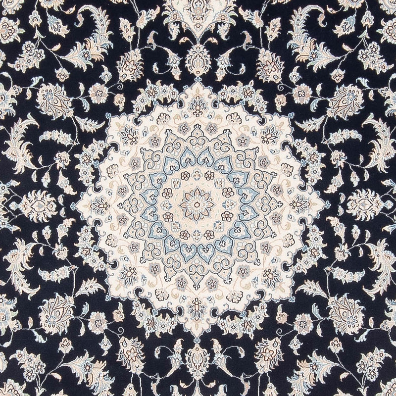 Tapete Persa - Nain - Premium - 303 x 200 cm - azul escuro