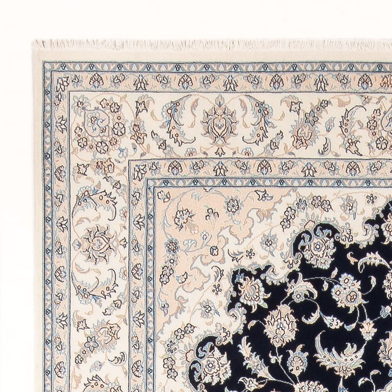 Tapete Persa - Nain - Premium - 303 x 200 cm - azul escuro