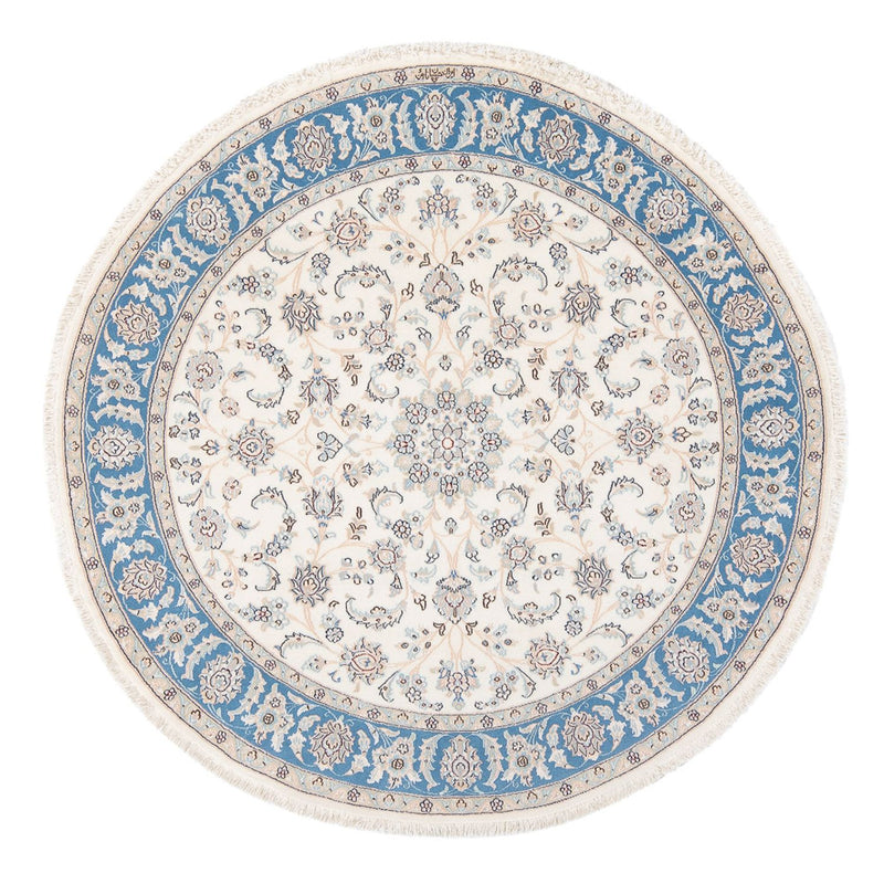 Tapete Persa - Nain - Premium ronda  - 150 x 150 cm - creme
