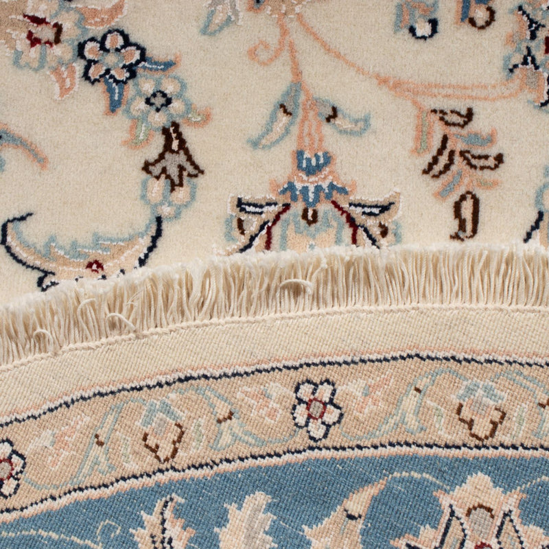 Tapete Persa - Nain - Premium ronda  - 150 x 150 cm - creme