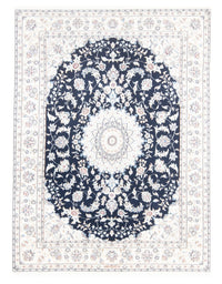 Nain - 9La Tapete 147x196cm - Tapete persa - azul escuro – product image