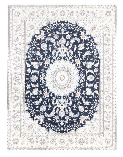 Nain - 9La Tapete 147x196cm - Tapete persa - azul escuro
