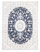 Nain - 9La Tapete 147x196cm - Tapete persa - azul escuro