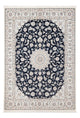 Tapete Persa - Nain - Premium - 203 x 147 cm - azul escuro
