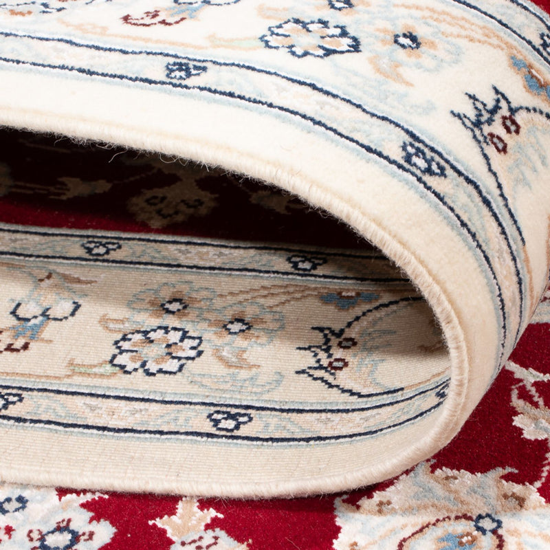 Corredor Tapete Persa - Nain - Premium - 355 x 87 cm - vermelho