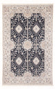 Tapete Persa - Nain - Premium - 294 x 196 cm - azul escuro