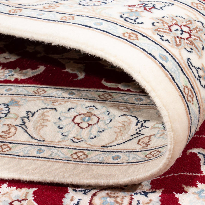 Corredor Tapete Persa - Nain - Premium - 393 x 90 cm - vermelho