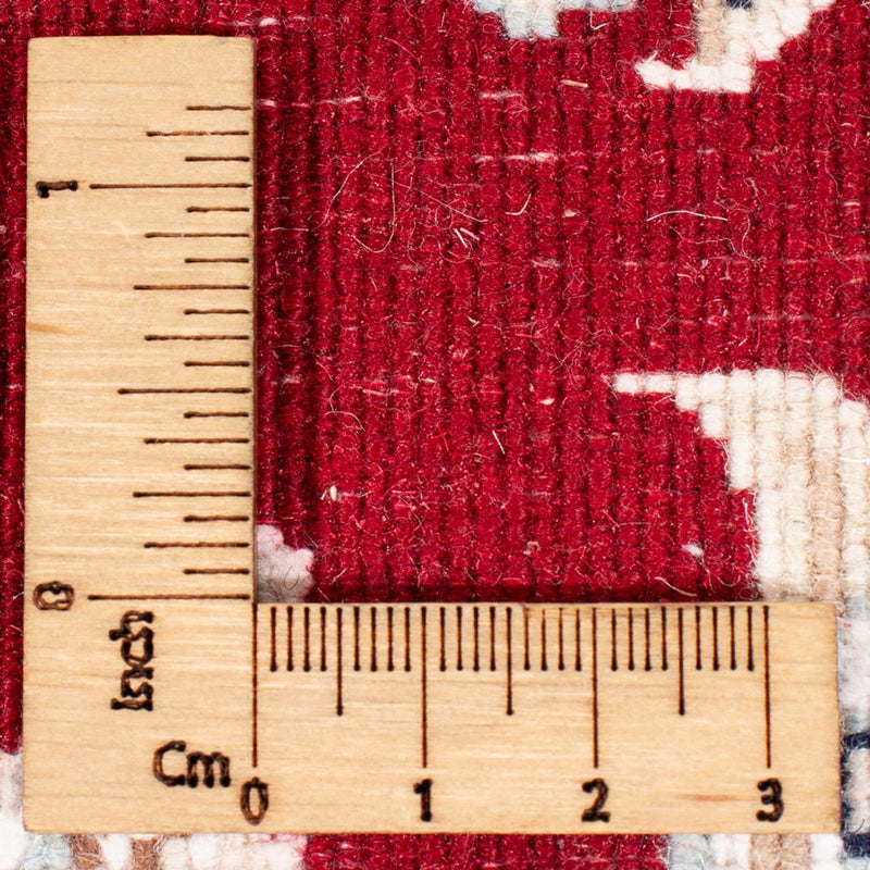 Corredor Tapete Persa - Nain - Premium - 393 x 90 cm - vermelho