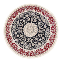 Nain Tapete 195x206cm - Tapete persa - azul escuro – product image
