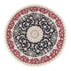 Nain Tapete 195x206cm - Tapete persa - azul escuro