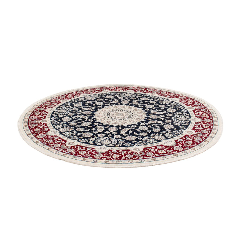 Nain Tapete 195x206cm - Tapete persa - azul escuro