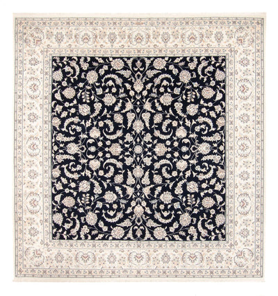 Nain Tapete 249x261cm - Tapete persa - azul escuro