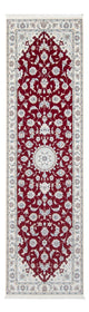 Corredor Tapete Persa - Nain - Premium - 254 x 82 cm - vermelho