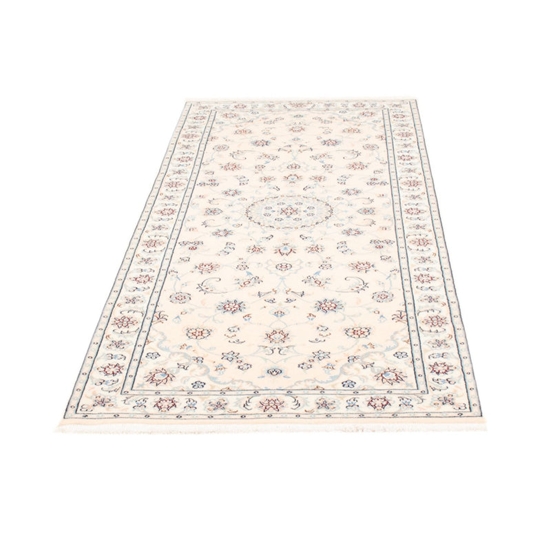 Corredor Tapete Persa - Nain - Royal - 197 x 82 cm - creme
