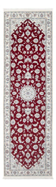 Corredor Tapete Persa - Nain - Premium - 243 x 81 cm - vermelho