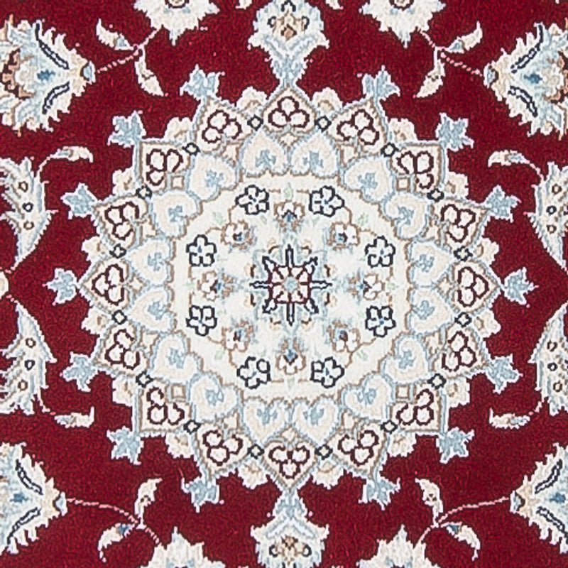 Corredor Tapete Persa - Nain - Premium - 243 x 81 cm - vermelho