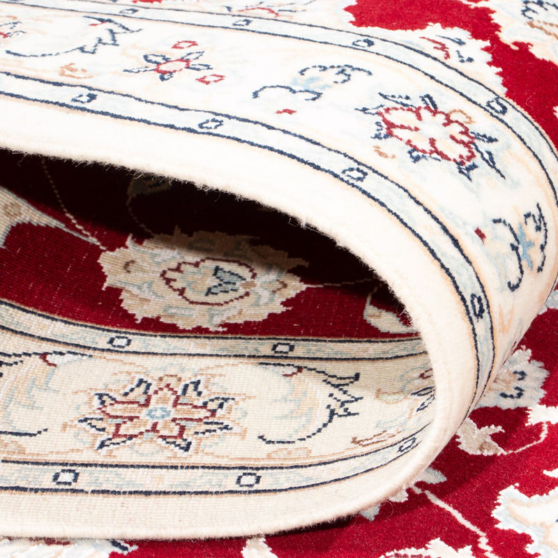 Corredor Tapete Persa - Nain - Premium - 243 x 81 cm - vermelho