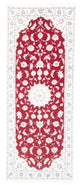 Corredor Tapete Persa - Nain - Royal - 202 x 80 cm - vermelho