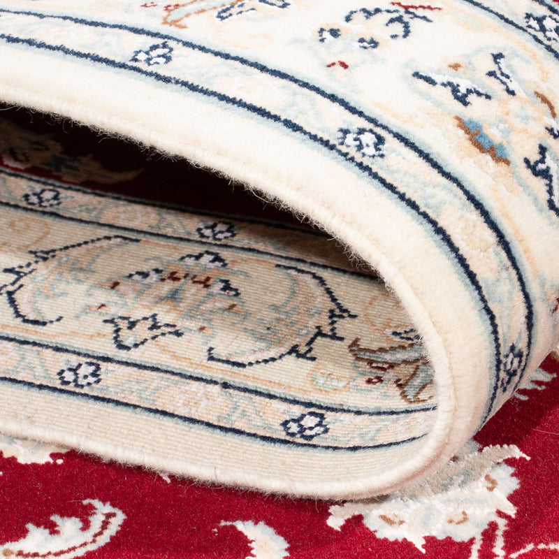 Corredor Tapete Persa - Nain - Premium - 295 x 81 cm - vermelho