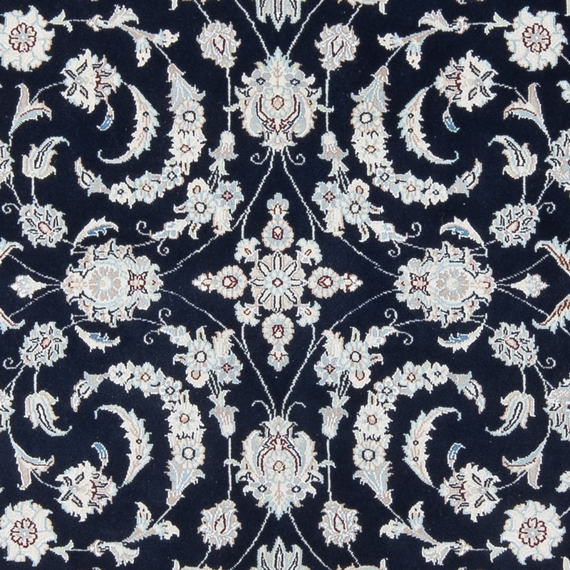 Tapete Persa - Nain - Premium - 202 x 150 cm - azul escuro