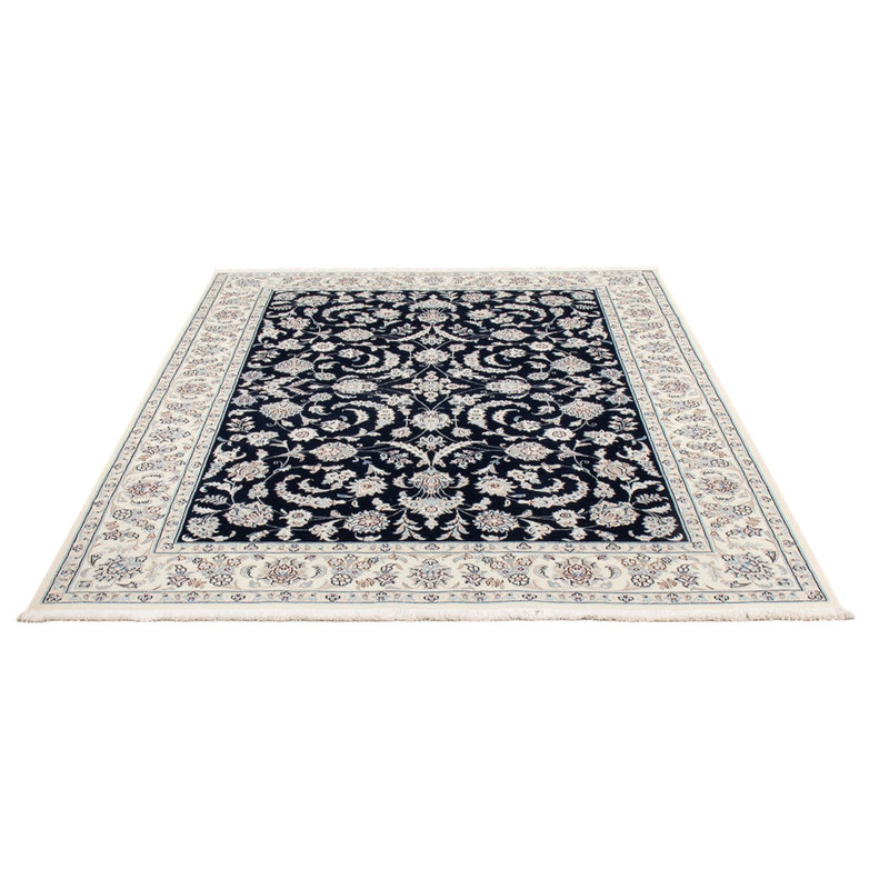Tapete Persa - Nain - Premium - 202 x 150 cm - azul escuro