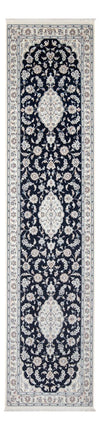 Nain - 6La Tapete 85x340cm - Tapete persa - Passadeira / Azul escuro / 85 x 340 cm Passadeira
