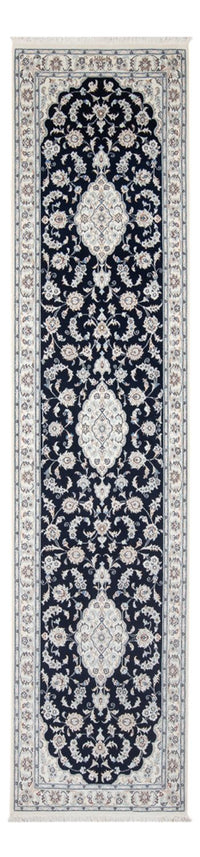 Corredor Tapete Persa - Nain - Premium - 340 x 85 cm - azul escuro – product image