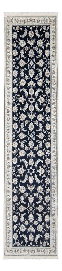 Corredor Tapete Persa - Nain - Premium - 304 x 81 cm - azul escuro – product image
