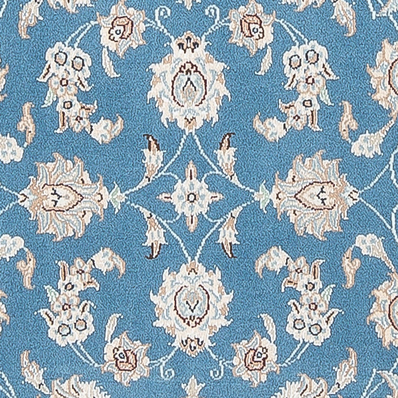 Corredor Tapete Persa - Nain - Premium - 300 x 84 cm - azul