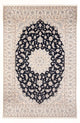 Tapete Persa - Nain - Premium - 351 x 247 cm - azul escuro
