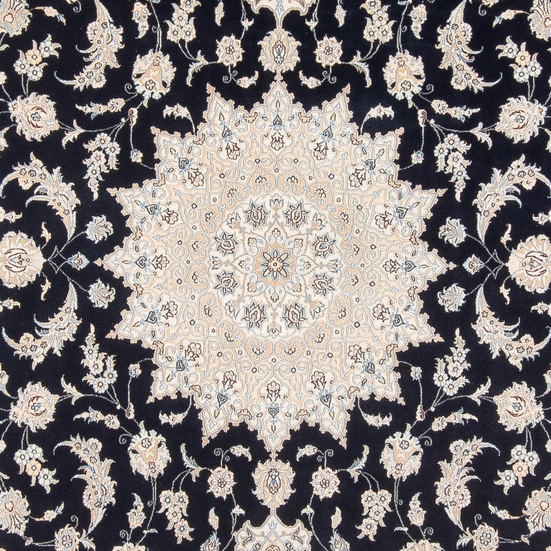 Tapete Persa - Nain - Premium - 351 x 247 cm - azul escuro
